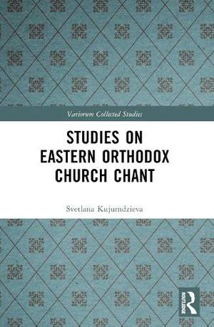 Studies on Eastern Orthodox Church Chant
