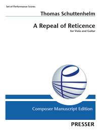 Schuttenhelm, T: A Repeal of Reticence