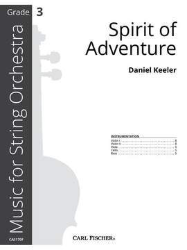 Keeler, D: Spirit of Adventure D minor
