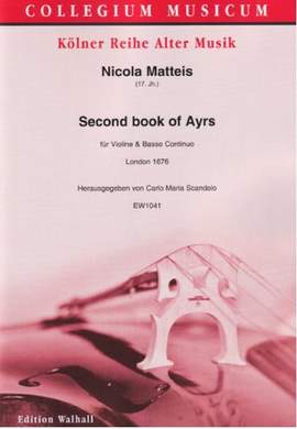 Matteis, N: Second Book of Ayres