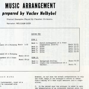 Music Arrangement