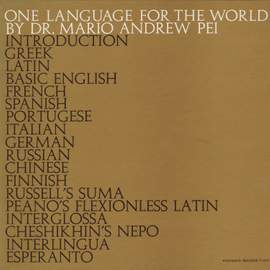 One Language for the World
