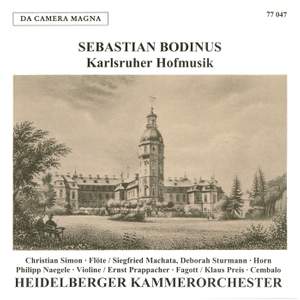 Sebastian Bodinus: Musik at the Karlsruhe Court