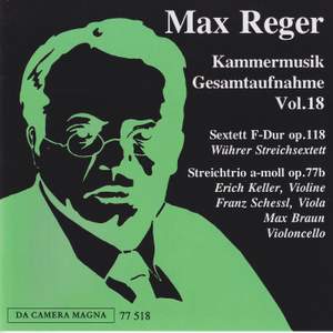 Max Reger: The Complete Chamber Music Vol. 18
