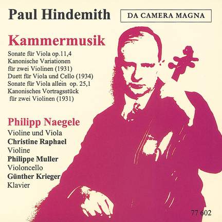 Paul Hindemith: Chamber Music for Strings
