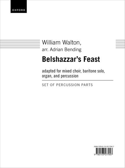 Walton, William: Belshazzar's Feast
