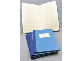 Notenbuch Oktav Format hoch 17x27 handgebunden