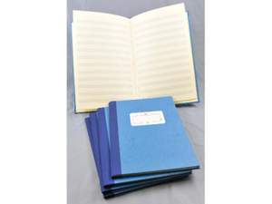 Notenbuch Oktav Format hoch 17x27 handgebunden