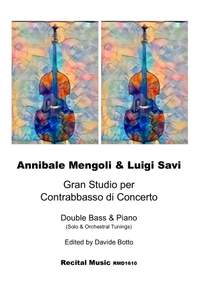 Annibale Mengoli & Luigi Savi: Gran Studio per Contrabbasso di Concerto