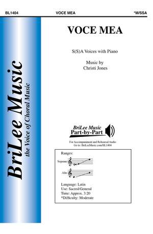 Jones, C: Voce Mea E minor
