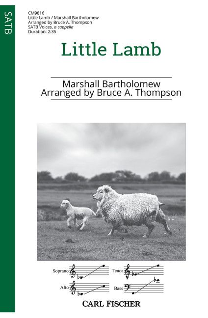 Bartholomew, M: Little Lamb E flat major