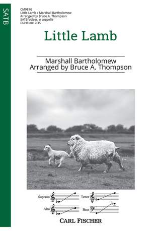 Bartholomew, M: Little Lamb E flat major