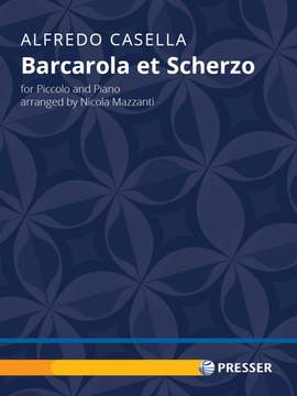 Casella, A: Barcarola et Scherzo