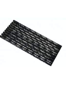 Pencil g-clef black/silver 10 pcs / set