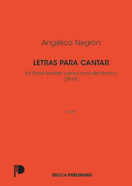 Angélica Negrón: Letras para cantar