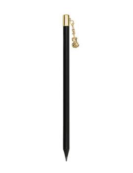 Pencil with violin charm gold