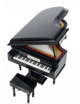 Piano music box Für Elise with gift case