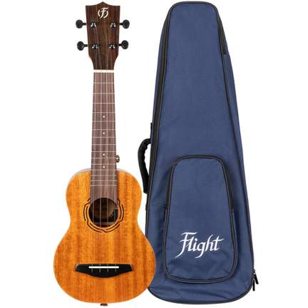 Flight NUS500 Soprano Ukulele - Solid Mahogany Top