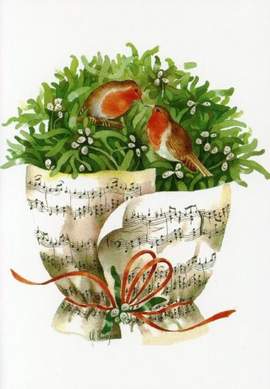 Doppelkarte Weihnachtsgrüsse