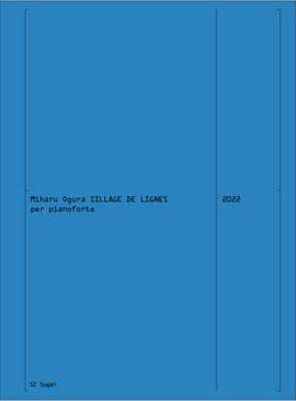 Miharu Ogura: Sillage de lignes