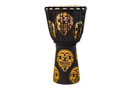 Toca Djembe Street Series Carved Watcher 8"