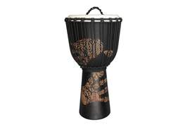Toca Djembe Street Series Carved Hand Print 8"