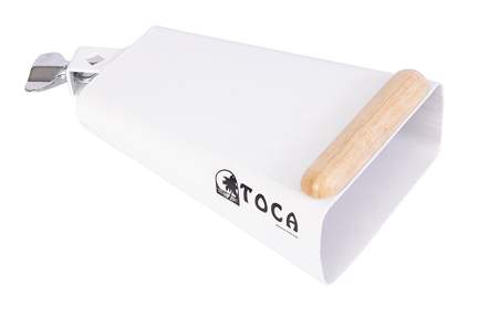 Toca Cowbell Timber Tone White