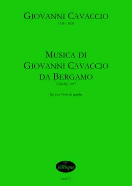 Estendorfer, A: Musica di Giovanni Cavaccio da Bergamo