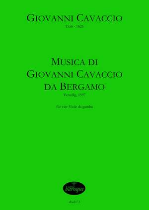 Estendorfer, A: Musica di Giovanni Cavaccio da Bergamo