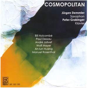Cosmopolitan - Works for Saxophone and Piano