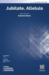 Rentz, Earlene: Jubilate, Alleluia 3PT MXD