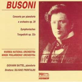BUSONI: CONCERTO PER PIANOFORTE E ORCHESTRA OP.39