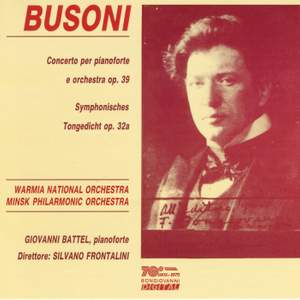 BUSONI: CONCERTO PER PIANOFORTE E ORCHESTRA OP.39