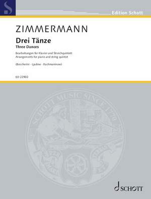 Zimmermann:Three Dances