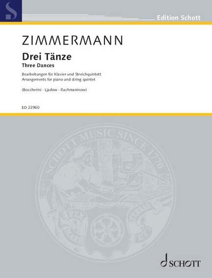 Zimmermann:Three Dances