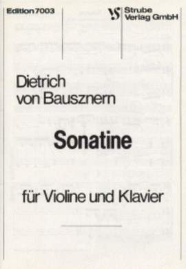 von Bausznern, D: Sonatine