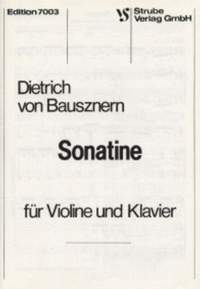 von Bausznern, D: Sonatine