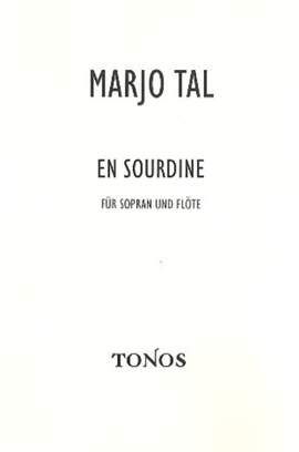 Tal, M: En sourdine