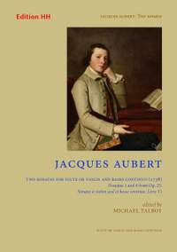 Aubert, J: Two Sonatas