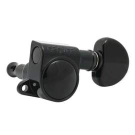 Grover rotomatic 6 in-line - black chrome