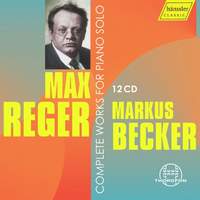 Max Reger: Complete Works For Piano Solo (boxed Set)