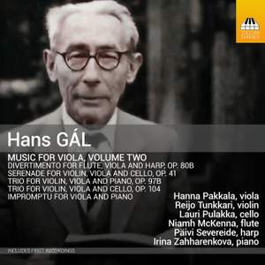 Hans Gál: Music For Viola, Vol. 2