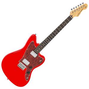 Vintage V50 Coaster Series Electric Guitar - Gloss Red