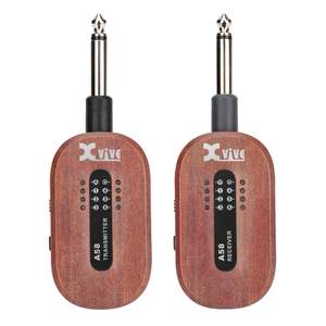 Xvive a58 - 5.8ghz wireless guitar system wcase - mahogany
