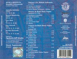 Musica Restituta II: Benedykt Cichoszewski