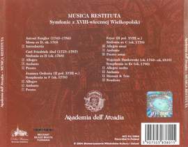 Musica Restituta: Symphonies from the 18th-century Greater Poland