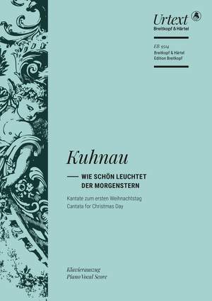 Kuhnau, Johann: Kantate 'Wie schön leuchtet der Morgenstern'
