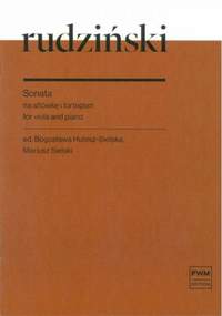 Witold Rudzinski: Sonata For Viola And Piano