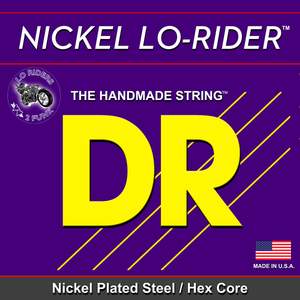 DR Strings Nickel Lo-Rider Bass Light 5 String