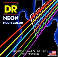 DR Strings Hi-Def Neon Red Electric Medium